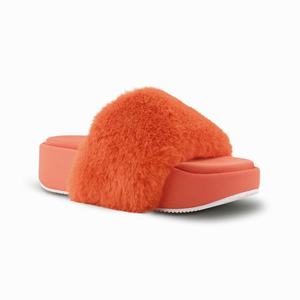 Nine West Rize Platform Slippers - Red - Ireland (TZ7589243)